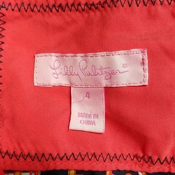 Lilly Pulitzer Sunset Orange‎ Alessa Coat - Picture 3 of 12